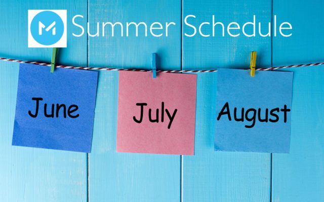 MCC Summer Schedule